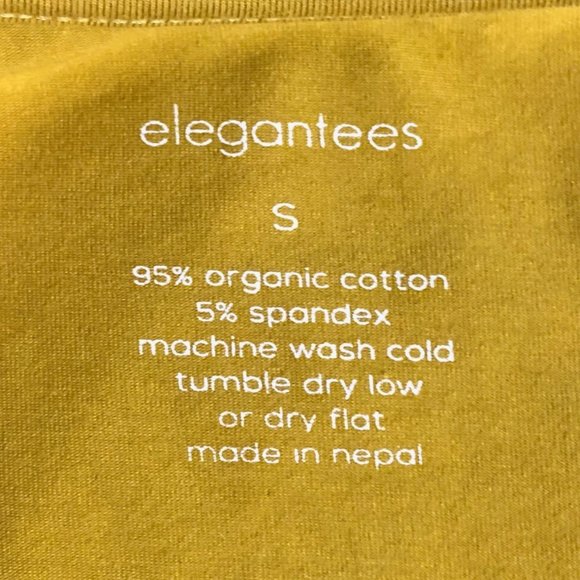 Elegantees Hydrangea Top in Golden Fern - Picture 6 of 11